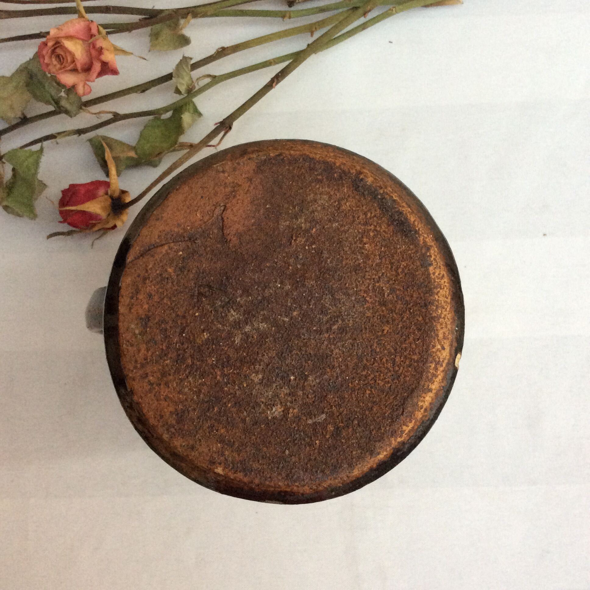 Old pitcher with glazed sandstone spout - 50s