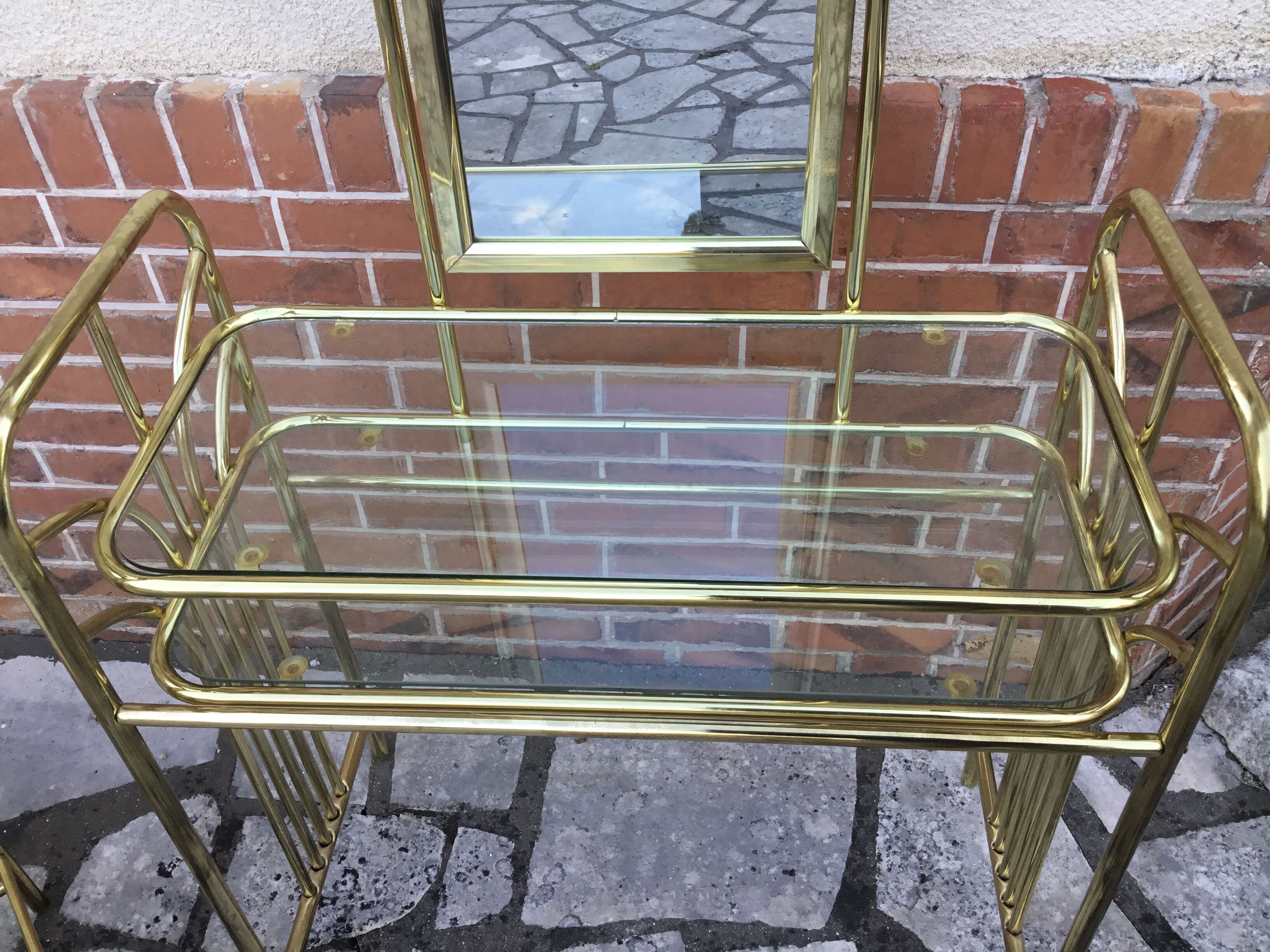 Vintage hairdresser and chair