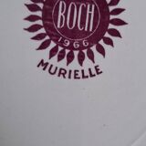 Set of 6 Murielle Boch plates