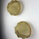 Pair of Italian "Cocoon" wall lights, 1970s