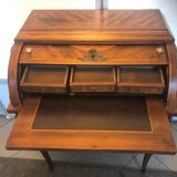 Office in cylindre marqueté