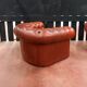 Paire de fauteuils chesterfield