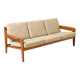 3 seater Mid-century Modern Teak sofa by Arne Wahl Iversen for Komfort
