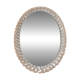 Miroir à fleurs vintage avec éclairage Emil Stejnar Rupert Nikoll