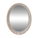 Miroir à fleurs vintage avec éclairage Emil Stejnar Rupert Nikoll
