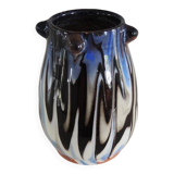 Old Small Glazed Earthenware Vase