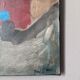 Oil on canvas abstract art Nadine Fabry