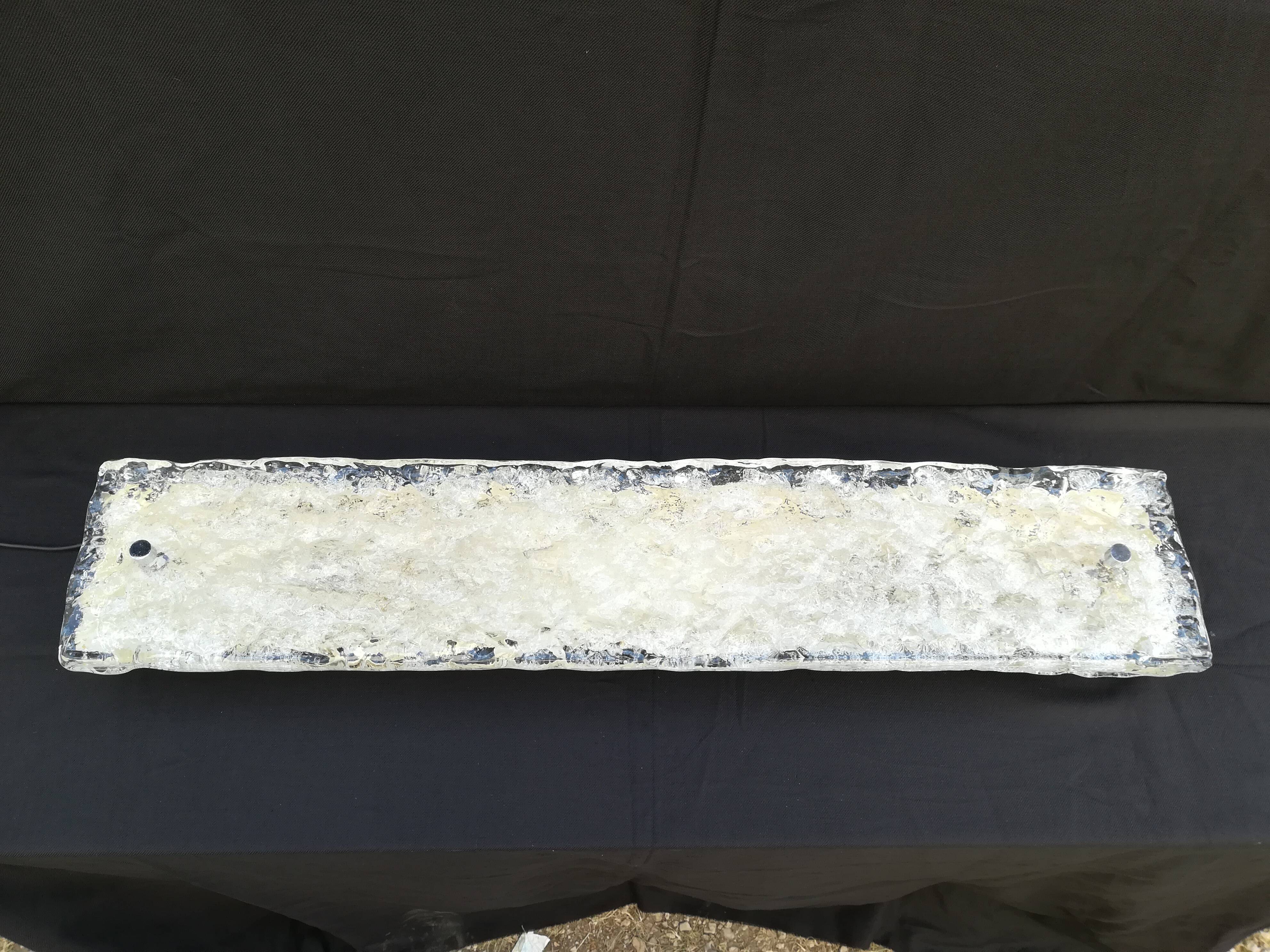 Murano glass sconces