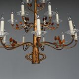 Chandelier 16 lights style 1940