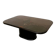Brutalist coffee table in mixed media by Kneip, signed 1993