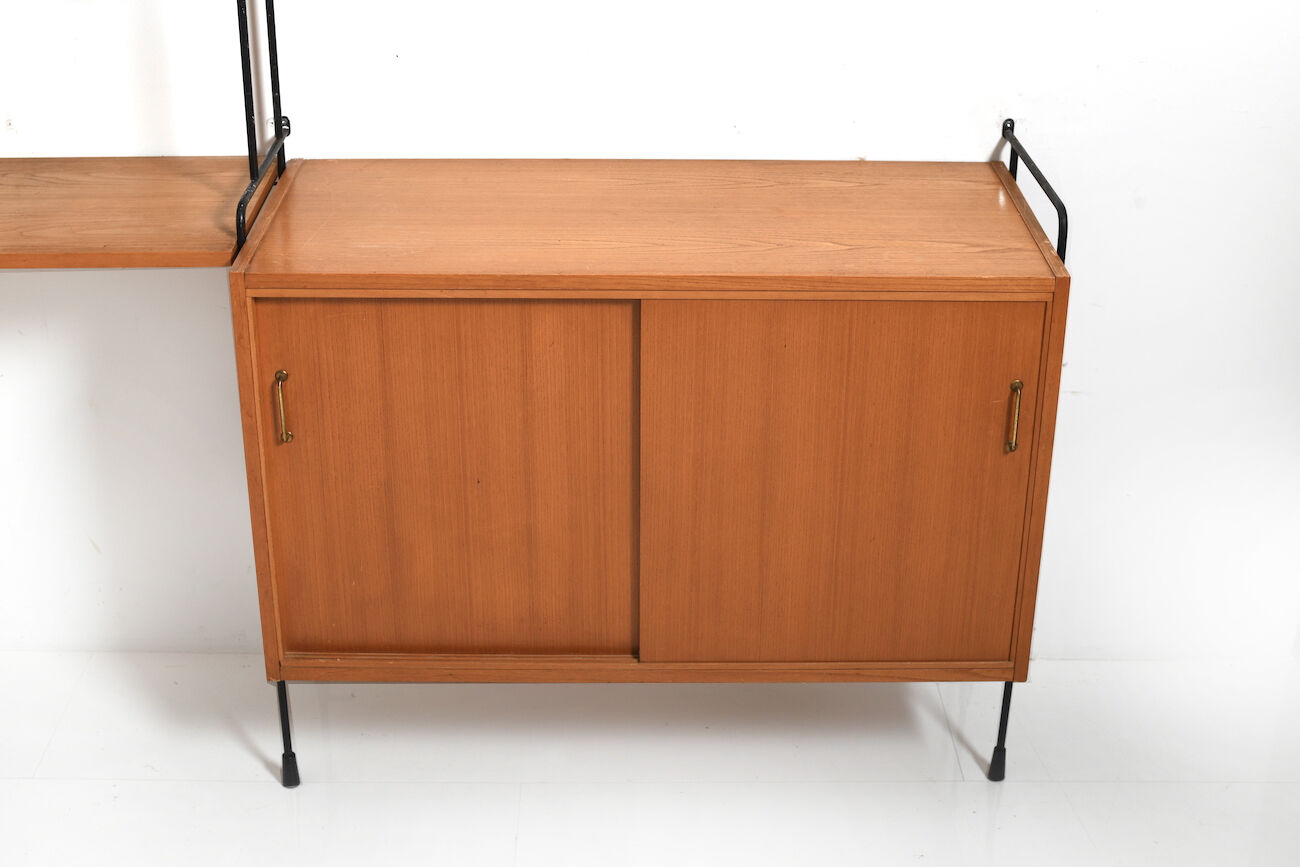 Shelf System Model Omnia in Ash by Ernst Dieter Hilker 1960s