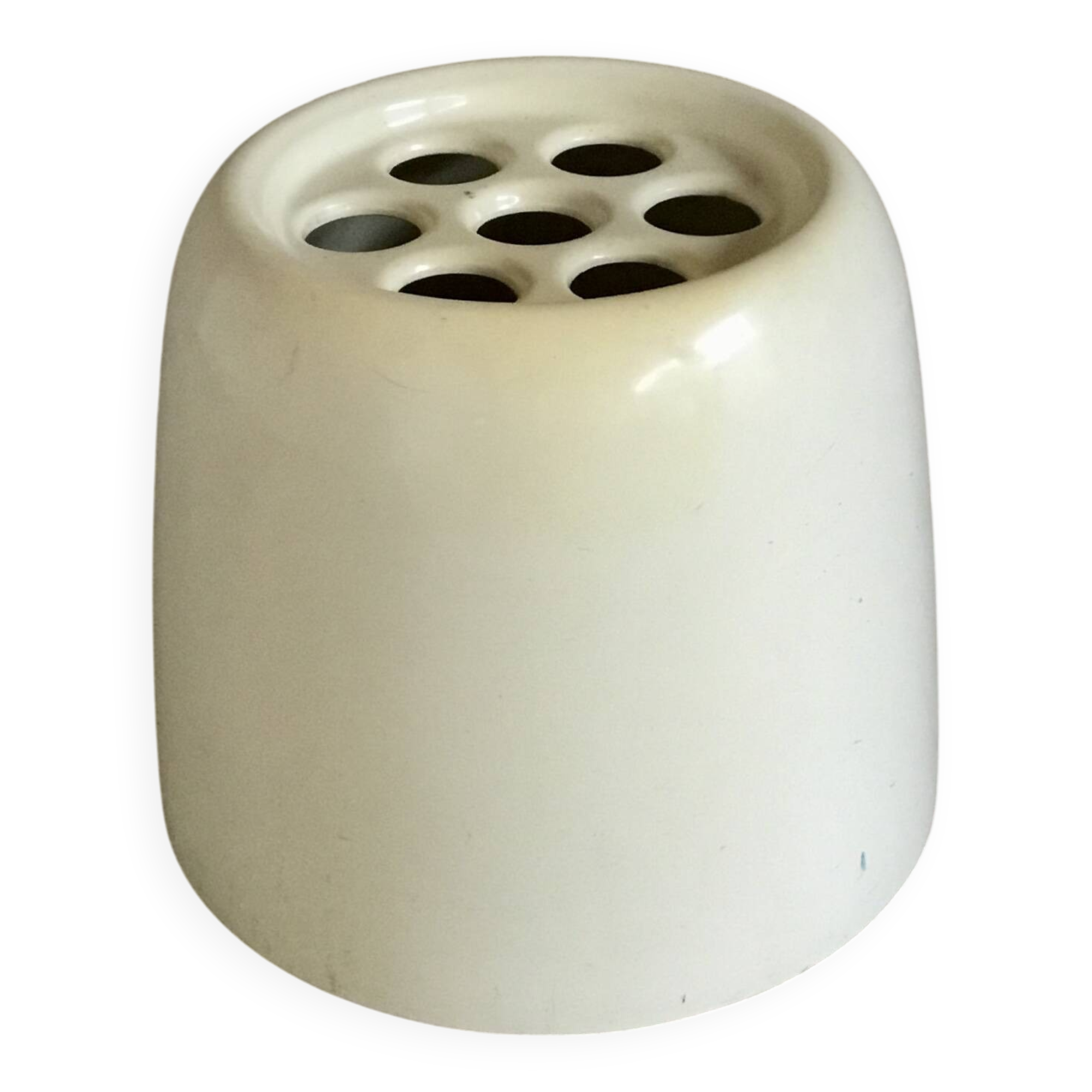 Cattaneo moulded plastic umbrella stand - space age design - Italy