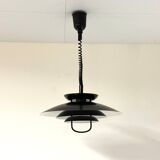 Vintage Scandinavian-style bowl lamp, Massive