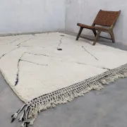 Large Beni Ouarain rug, 285 x 220 cm || 9.35 x 7.22 feet, G-293