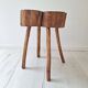 Coffee table, side table, brutalist end table.