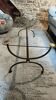 Table basse vintage années 70 – Style Hollywood Regency