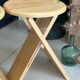 Pair of folding stools "Suzy" – Adrian Reed 1980