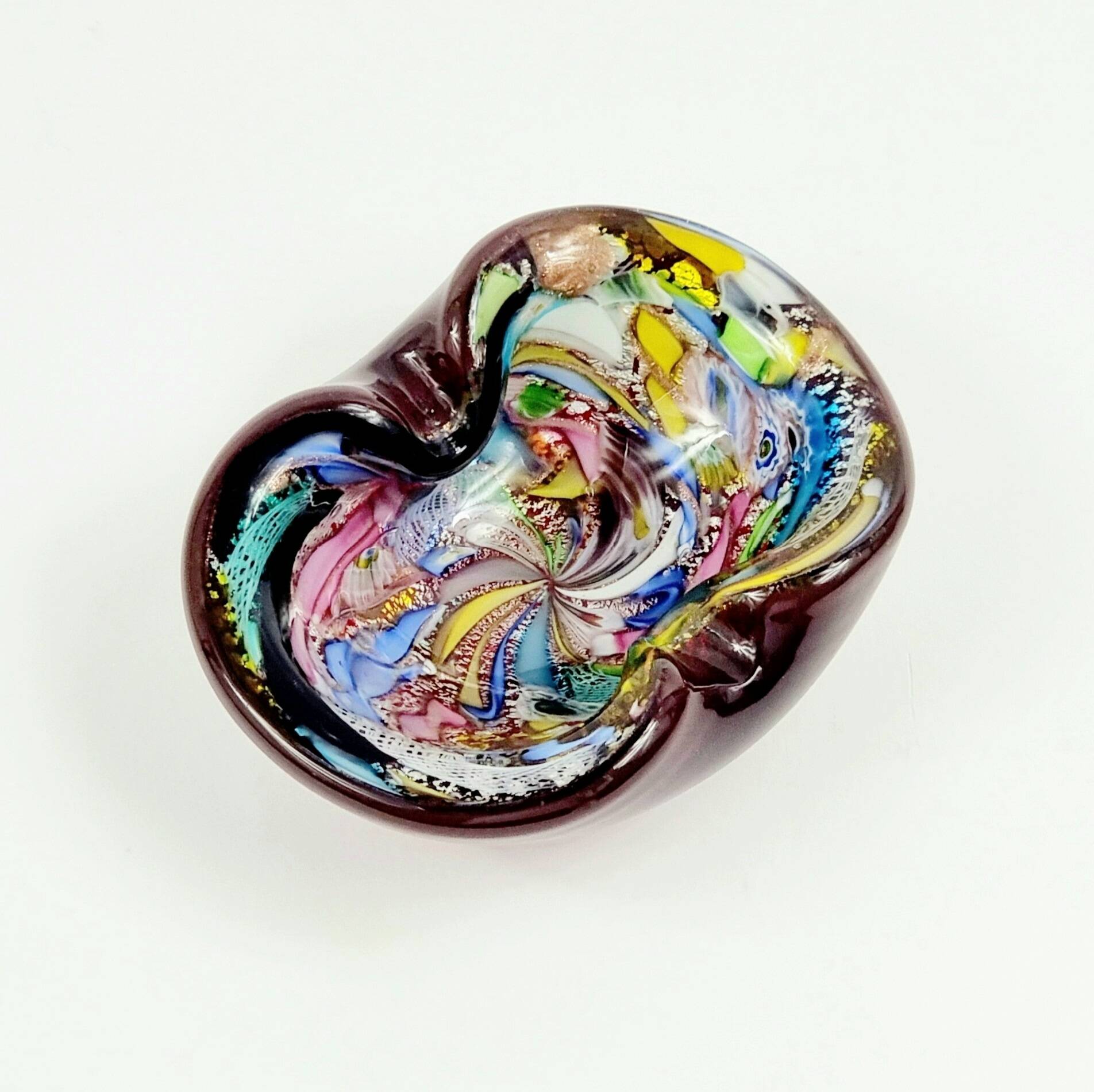 Cendrier en verre de Murano 'Tutti Frutti' par Dino Martens, 1960