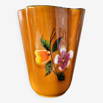 Poët Laval ceramic vase model V 82 year 50/60