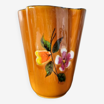 Vase en céramique poët Laval modèle V 82 année 50/60