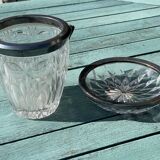 Ice bucket and plate