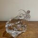 Cendrier en cristal bélier