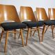 Dining Chairs by Radomir Hoffman for Ton, 1950s, Set of 4