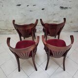4 fauteuils bistrot bridge