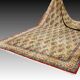 Large Oriental Rug Iran Ghoum, 4.07 x 2.45 M - Kurk Wool, Hand Knotted,