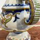 Faience vase from Desvres, Les Sables d'Olonne, late 19th century.