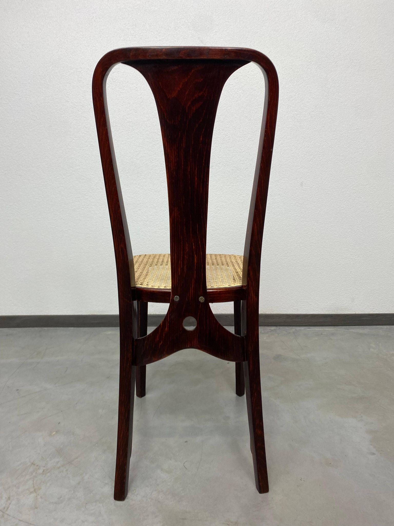 Chaise de salle à manger Sécession attribuée à Otto Prutscher pour Thonet
