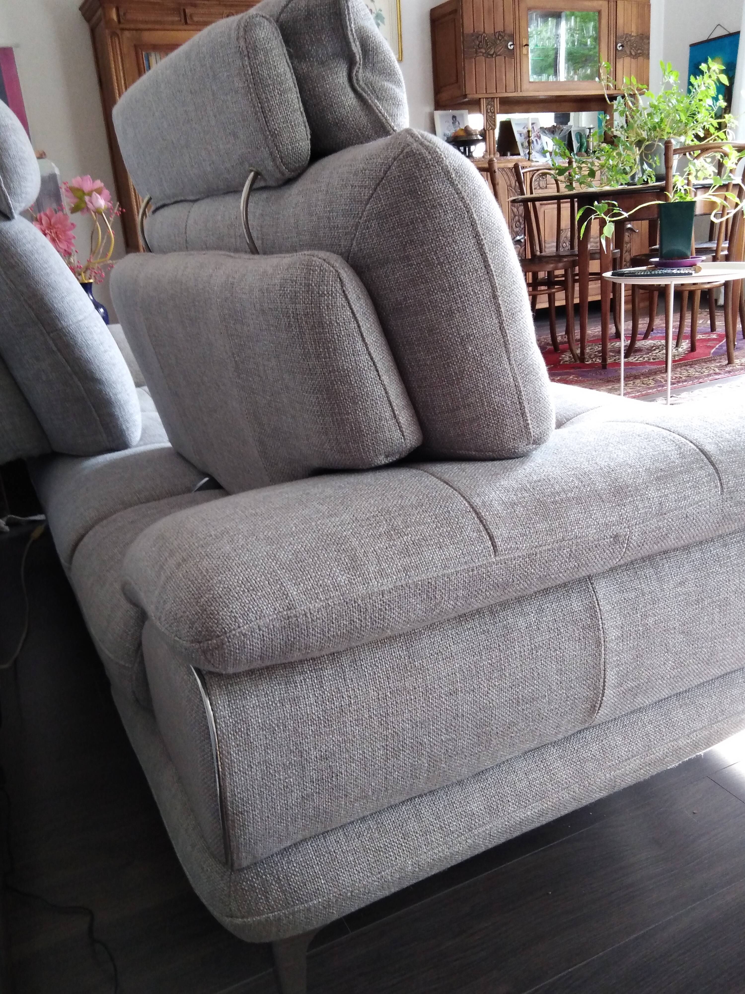 Canapé tissu Cuir Center