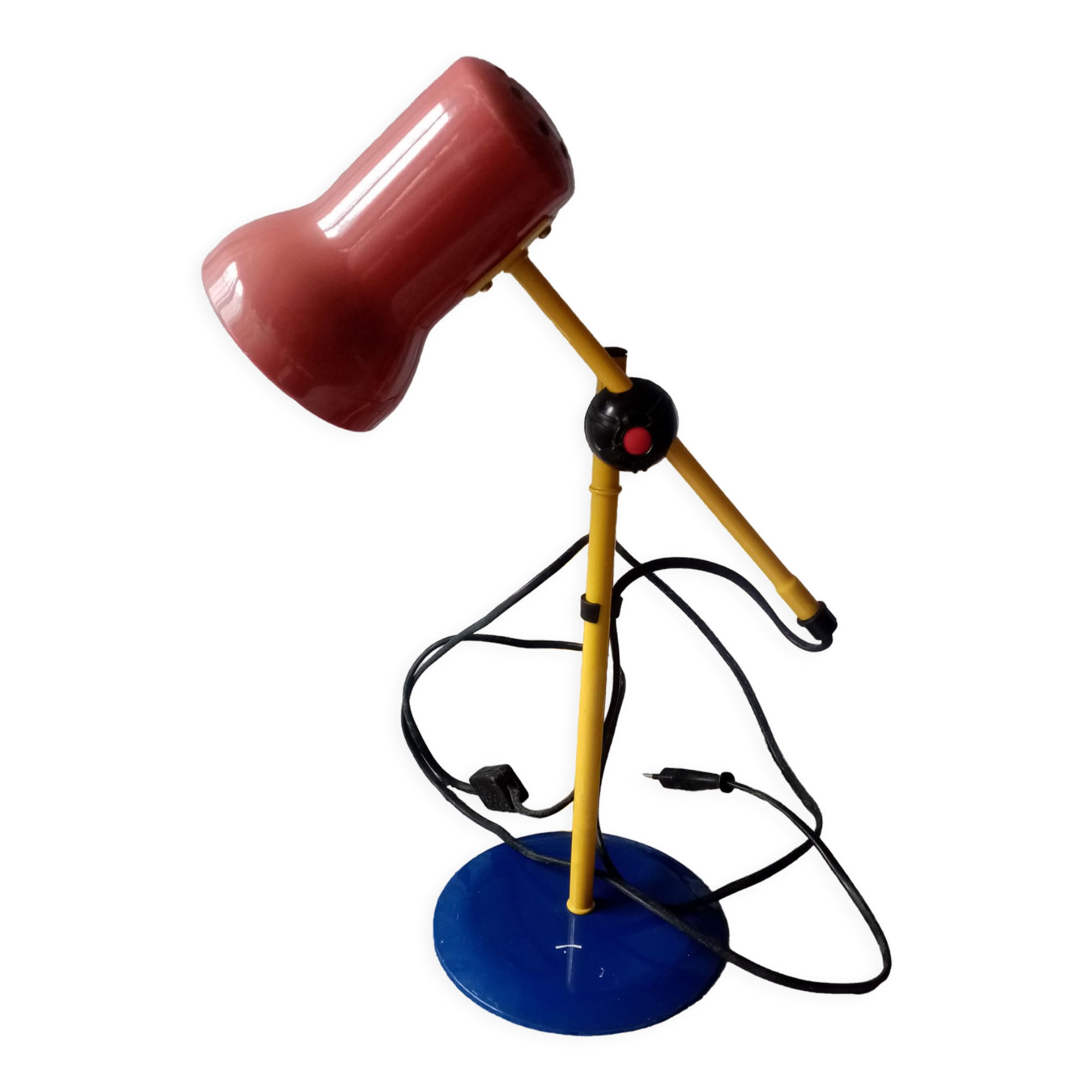 Desk lamp years 80 georges mathias signed