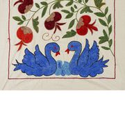 Tapis turc vintage noué à la main 50x95cm