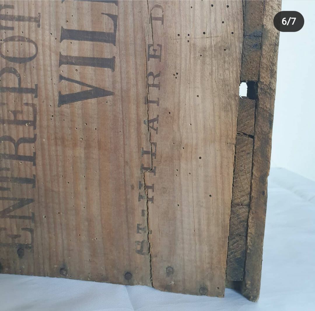 Former advertising box
