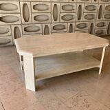 Travertine table. Original creation. 1968