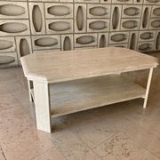 Travertine table. Original creation. 1968