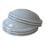 Paire de suspensions art déco