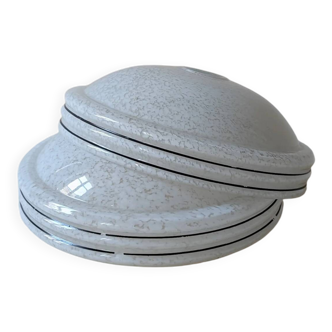 Pair of Art Deco pendant lights