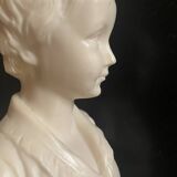 Stone and marble bust, 1950s