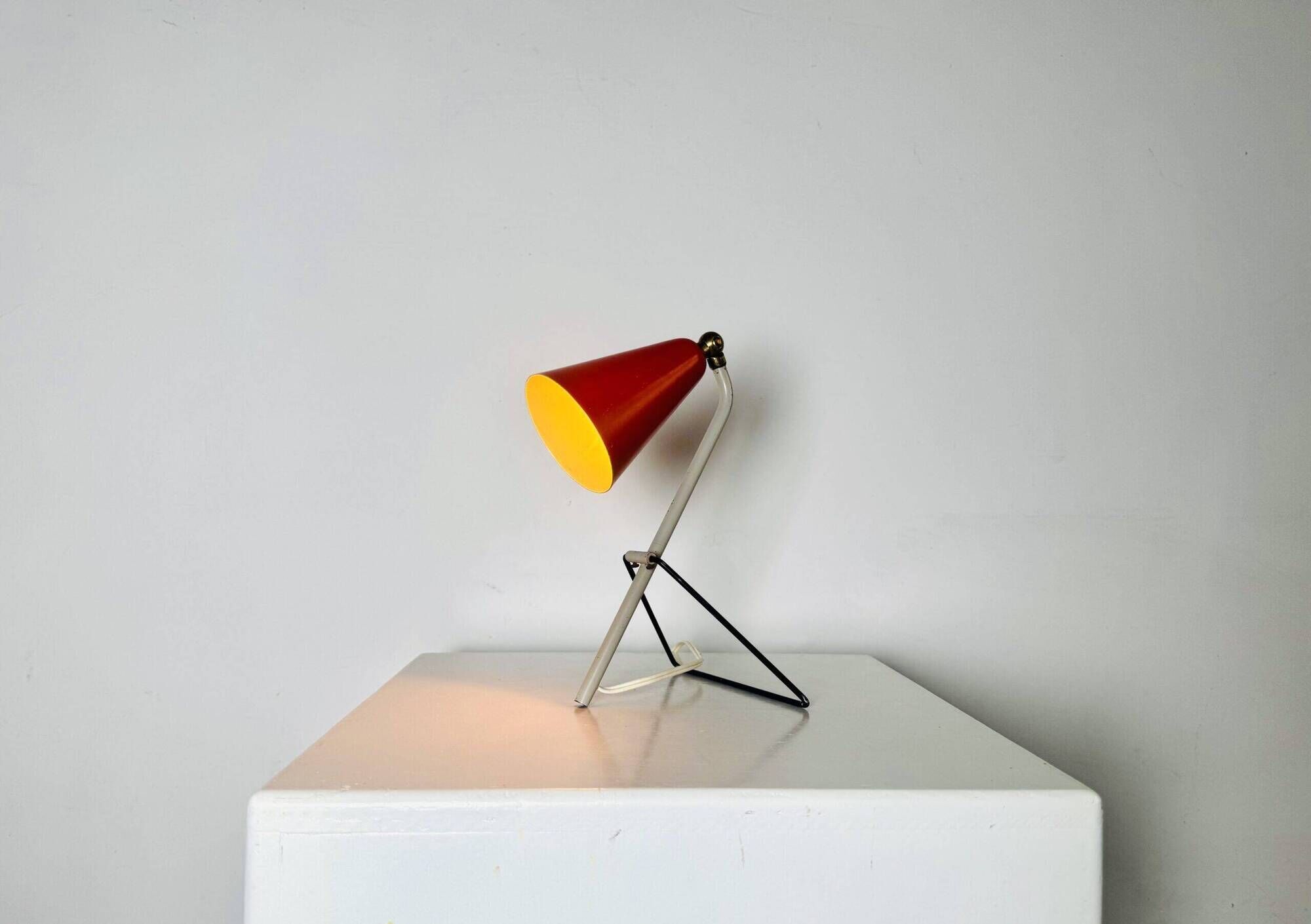 Model 625/30 Table Lamp By J.J. Hoogervoorst For Anvia Nederland, The Netherlands 1950S