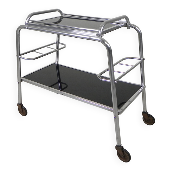 Art Deco trolley, serving trolley, 1930s