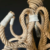 Rope chandelier 50s