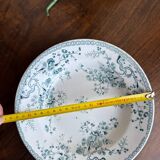 Gien Fleurette Plates x6 – antique floral decoration