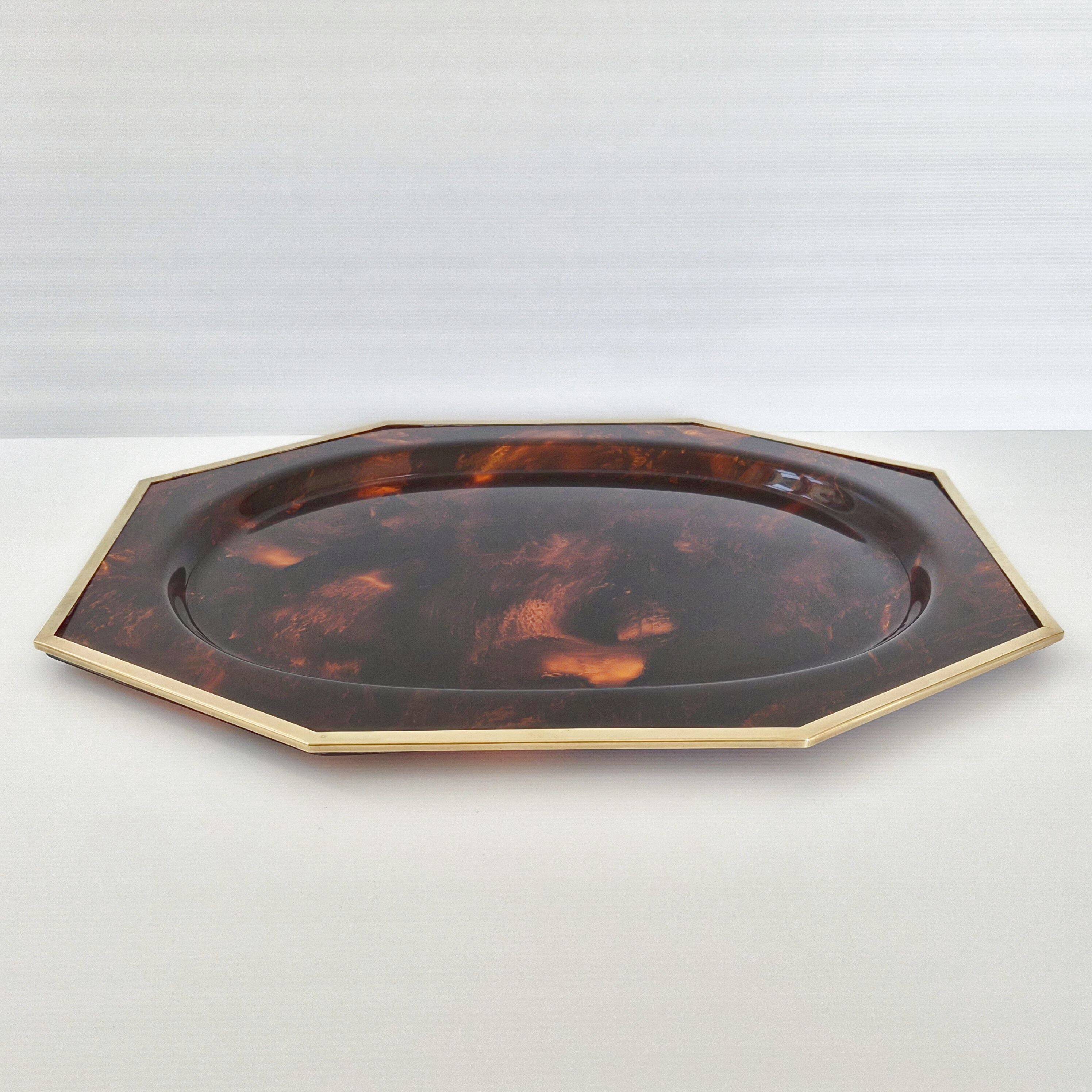 1970s vintage plexiglass tray
