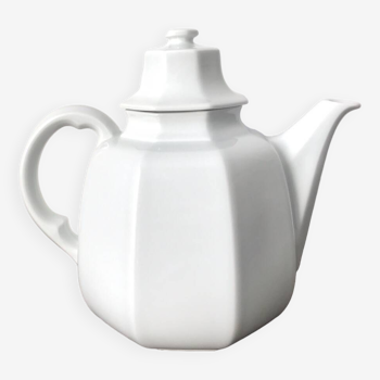 Sherzer Bavaria white German ceramic teapot