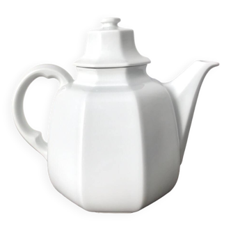 Sherzer Bavaria white German ceramic teapot