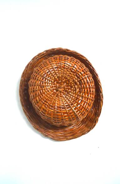 Rattan cap