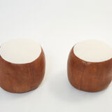Rare set of sofas croissant 1970