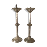 Pair of candle spikes